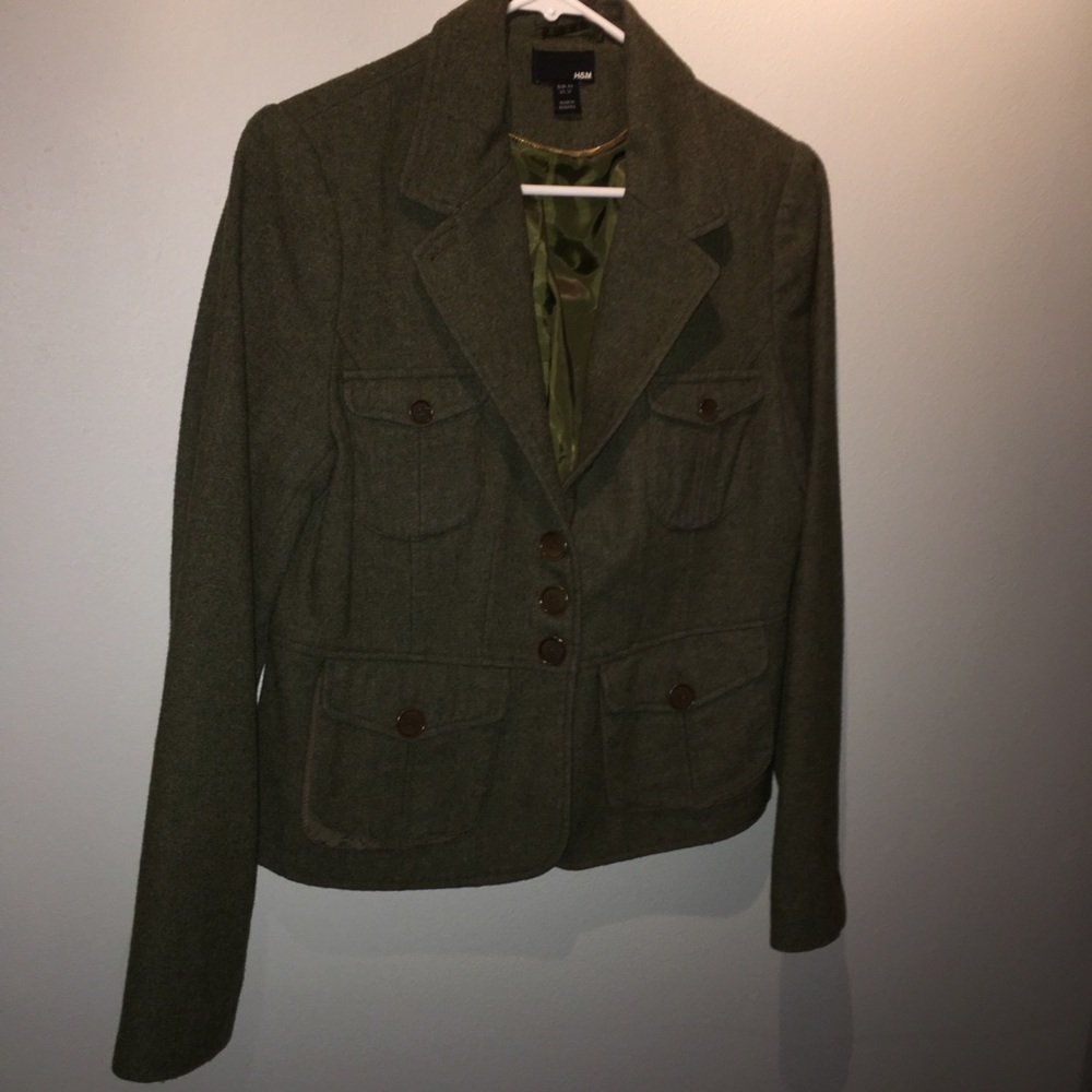 Dark green jacket